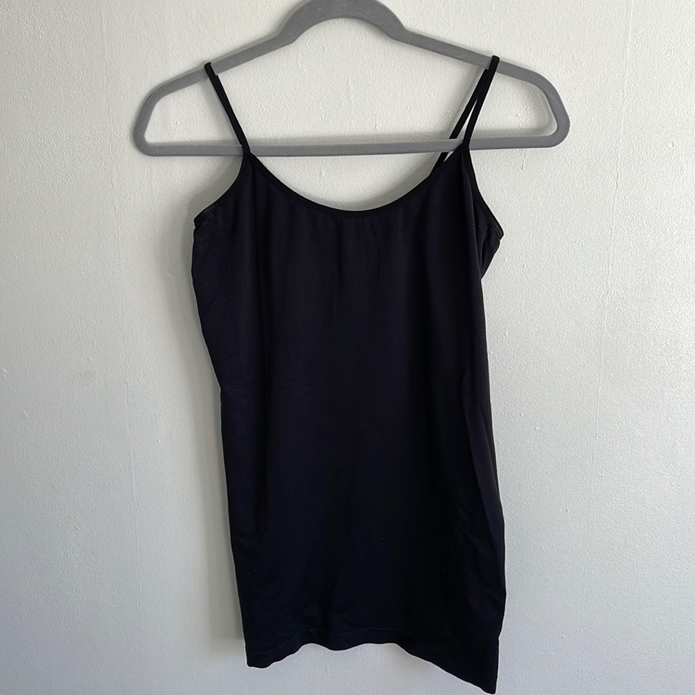 Black Maternity Tank Top